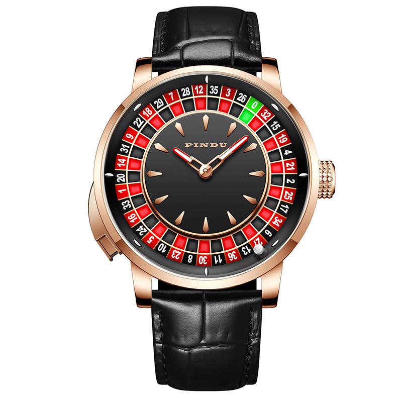 Roulette Wheel Automatic Watches for Men