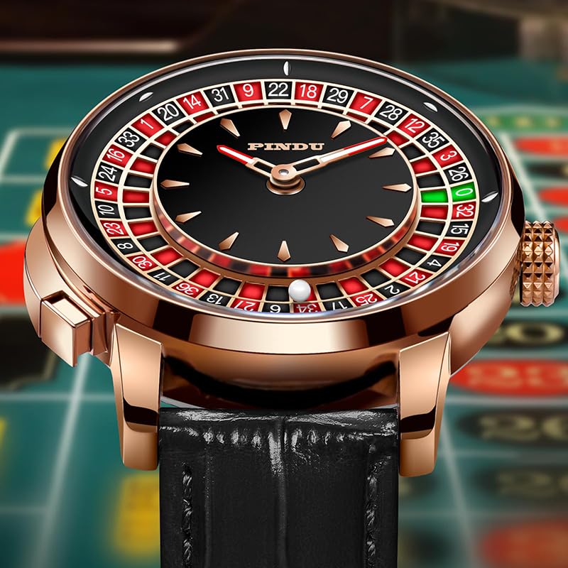 Roulette Wheel Automatic Watches for Men