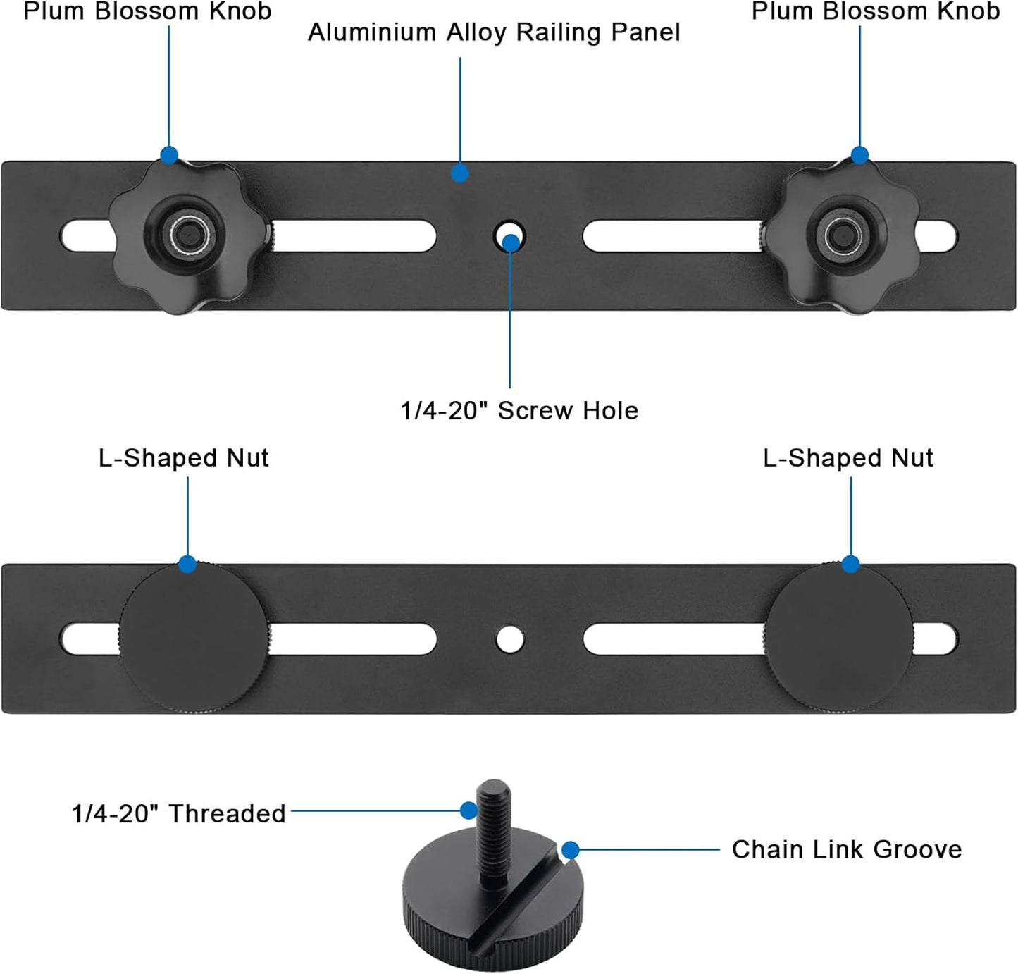 Mippko Phone Fence Mount for Mevo Start, for Recording.