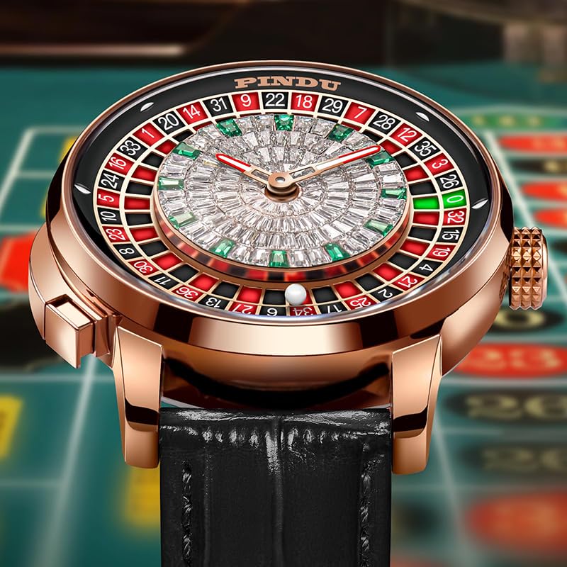 Roulette Wheel Automatic Watches for Men