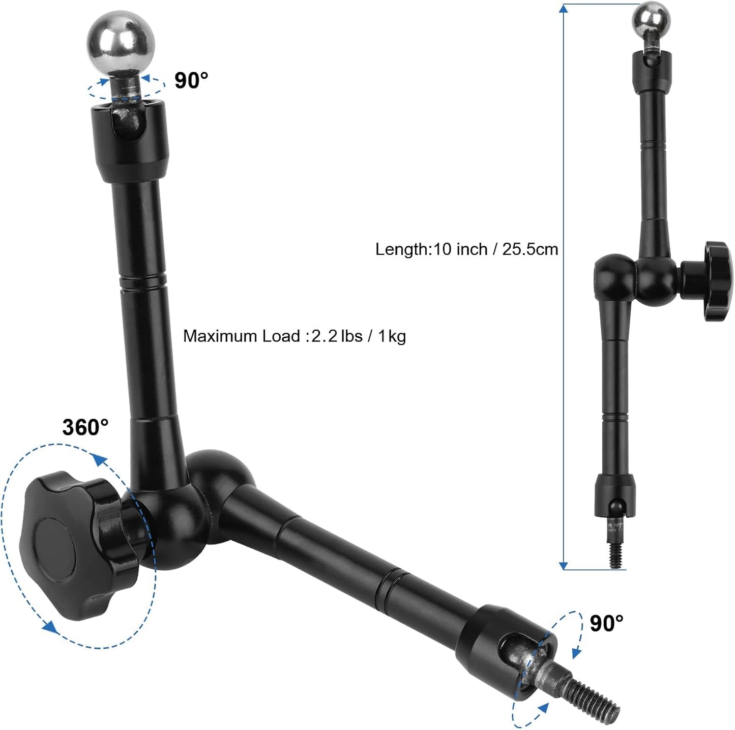 Mippko Phone Fence Mount for Mevo Start, for Recording.