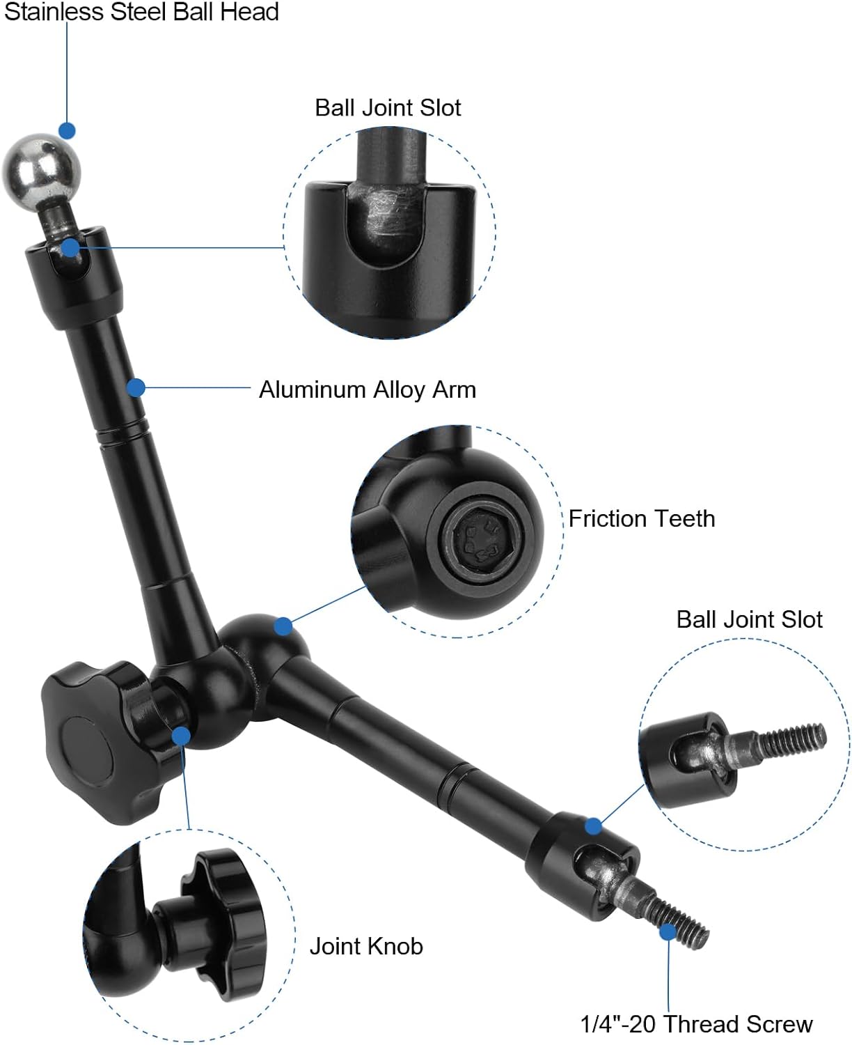 Mippko Phone Fence Mount for Mevo Start, for Recording.