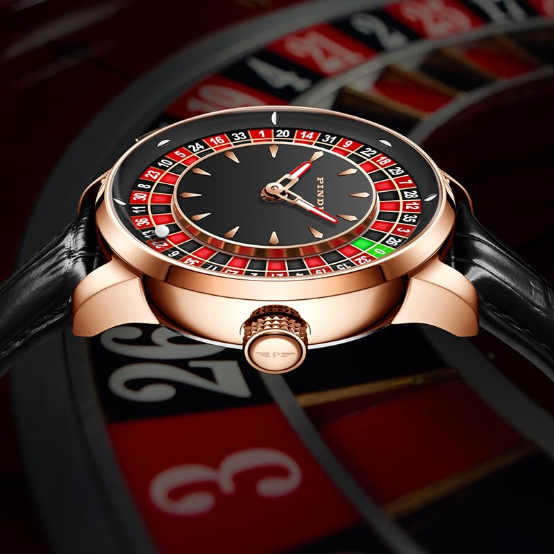 Roulette Wheel Automatic Watches for Men