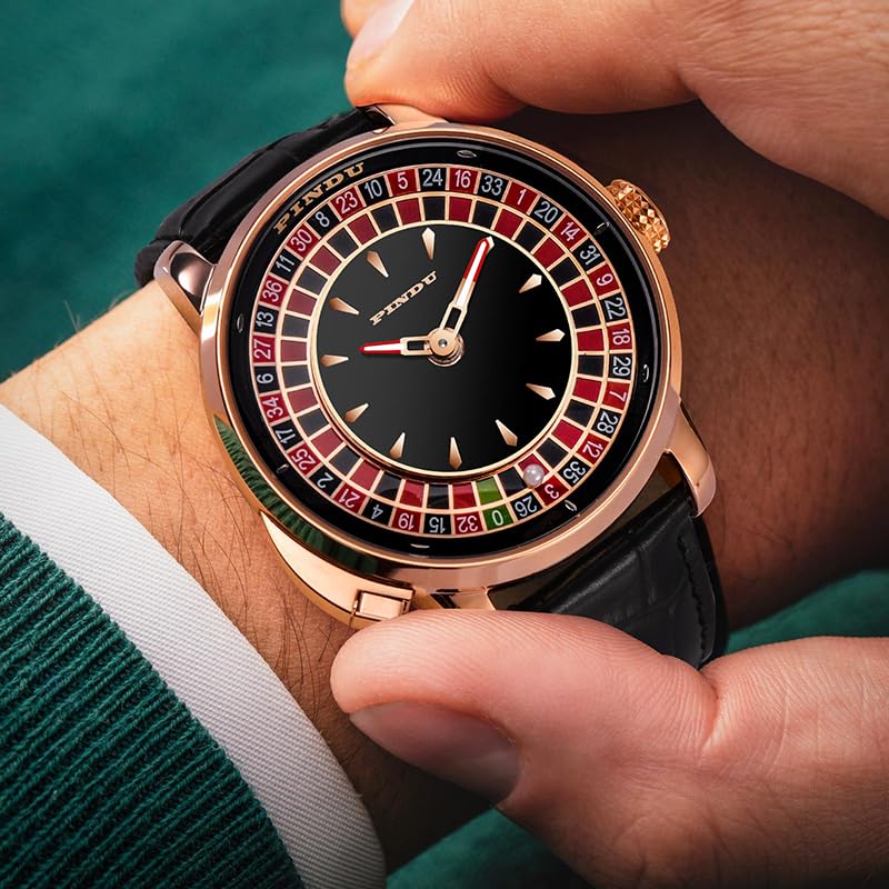 Roulette Wheel Automatic Watches for Men
