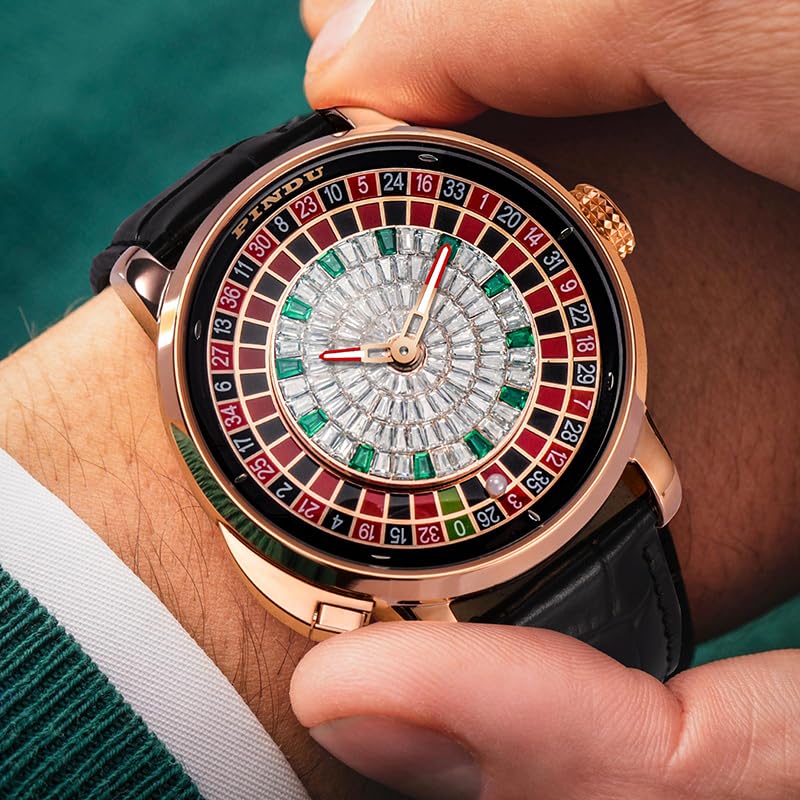 Roulette Wheel Automatic Watches for Men