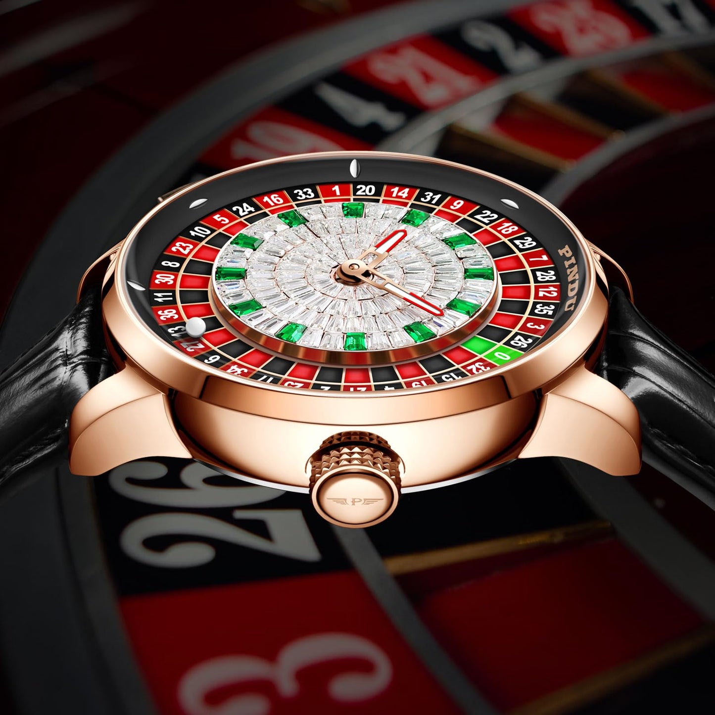 Roulette Wheel Automatic Watches for Men