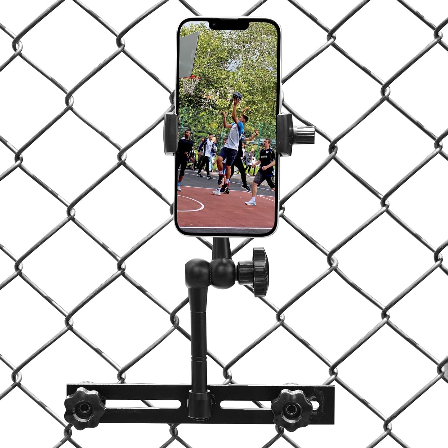 Mippko Phone Fence Mount for Mevo Start, for Recording.