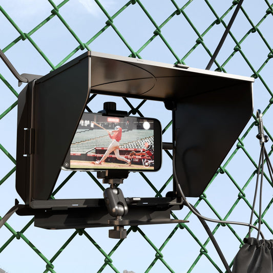 Cell Phone Fence Mount with Shade-Game Recording Mounting Kit.
