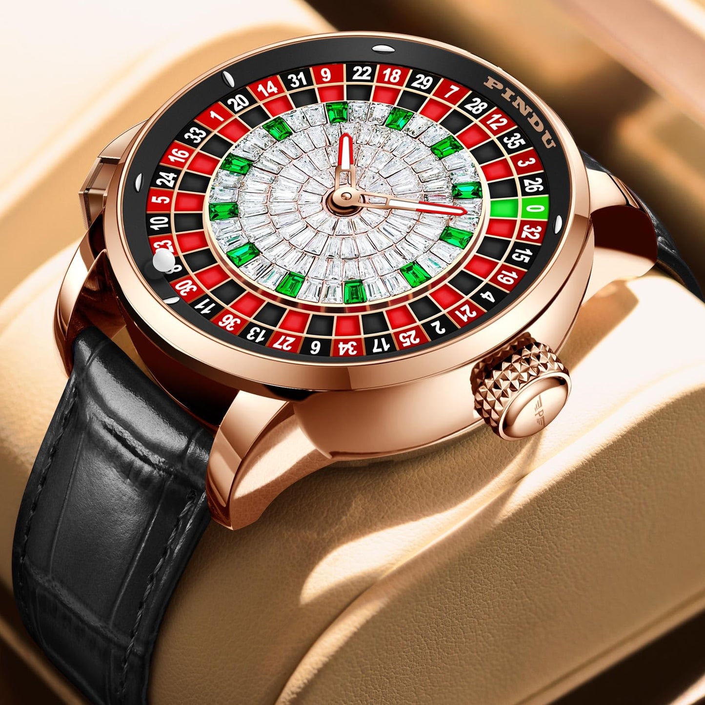 Roulette Wheel Automatic Watches for Men