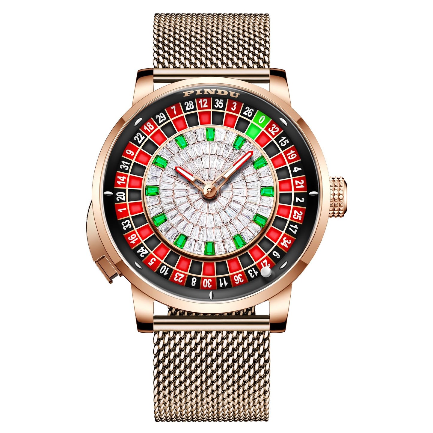 Roulette Wheel Automatic Watches for Men