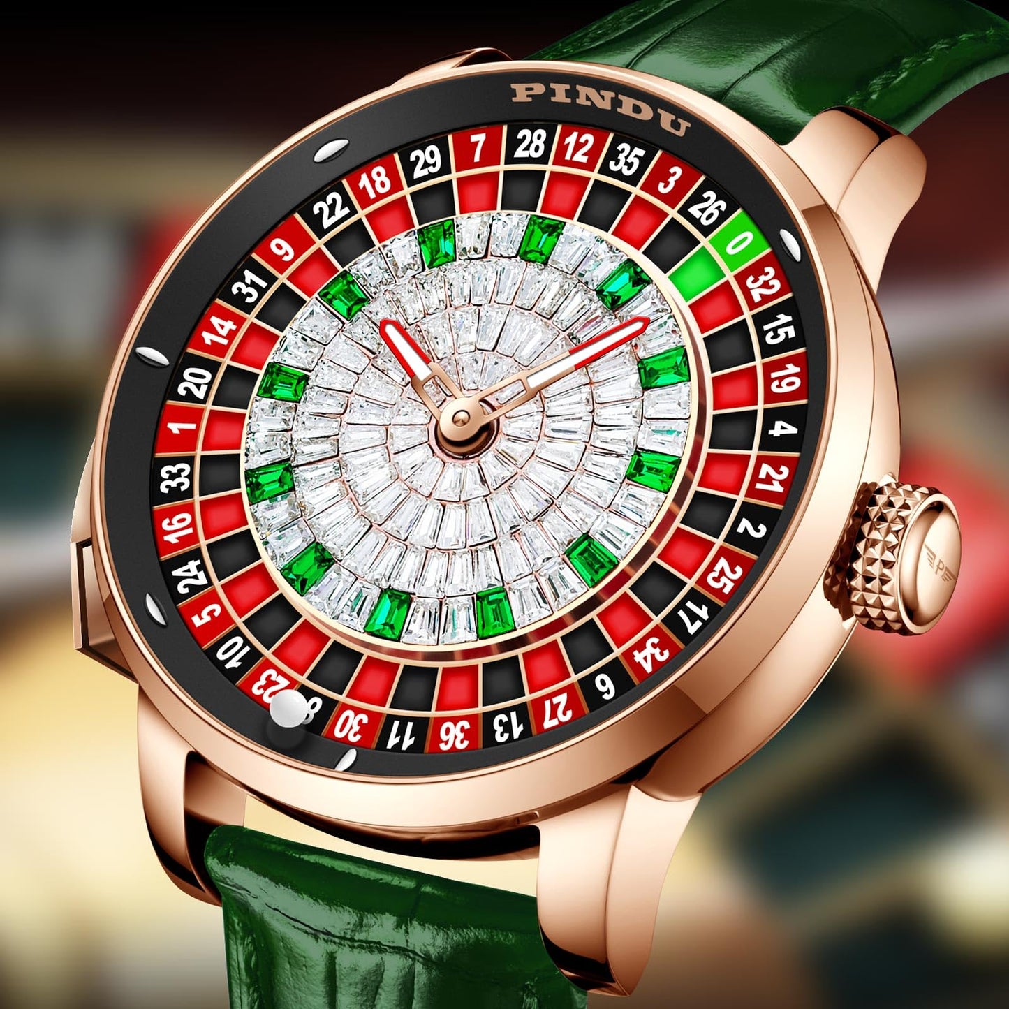 Roulette Wheel Automatic Watches for Men
