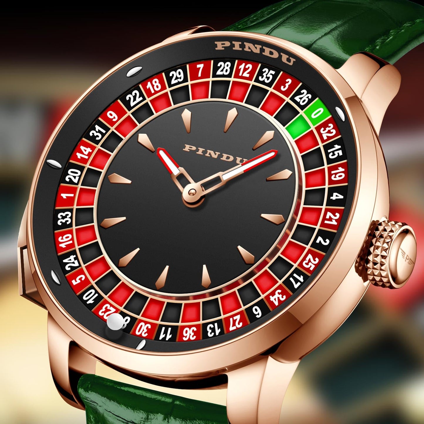 Roulette Wheel Automatic Watches for Men